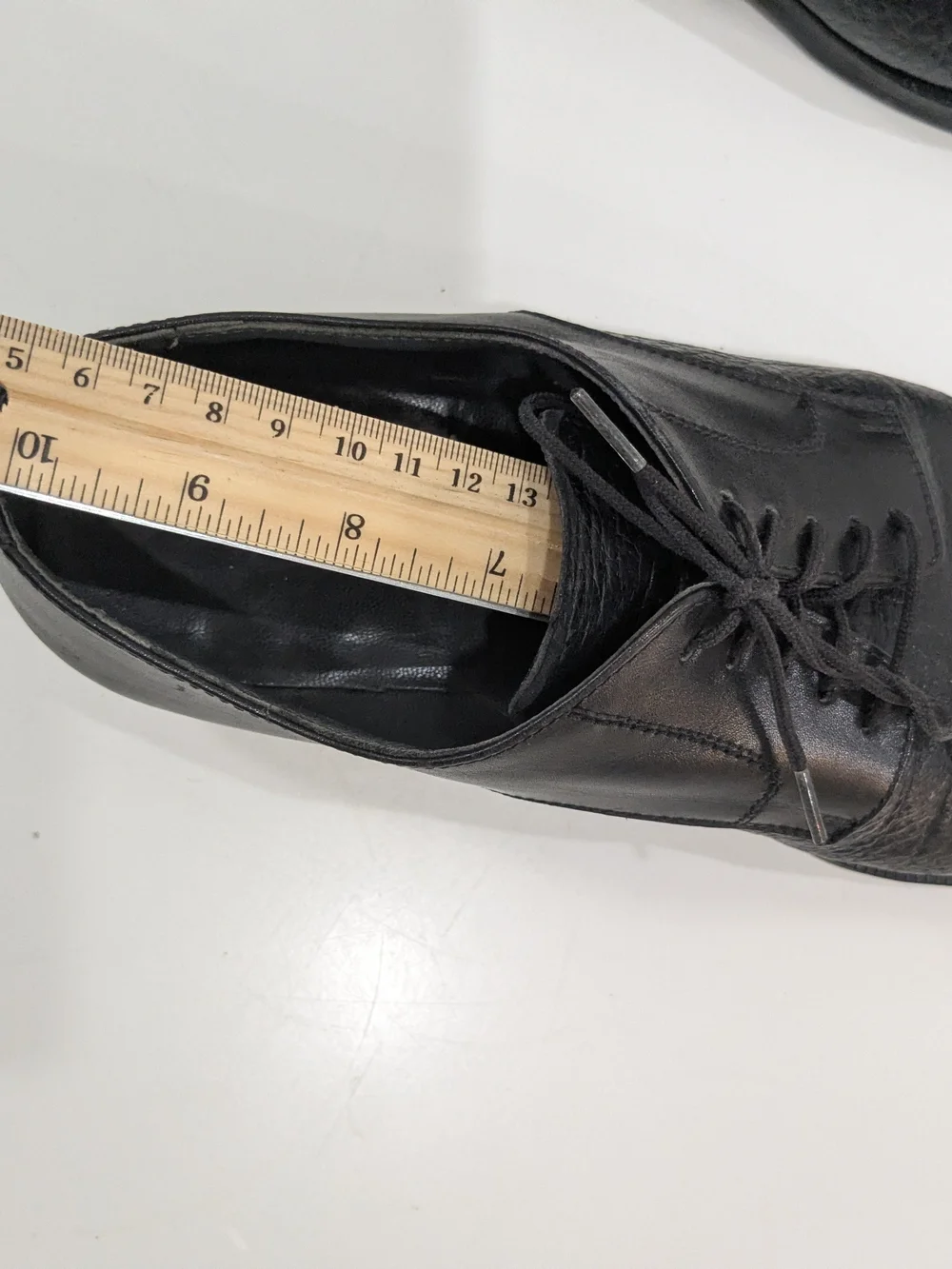 Black Leather Mixed Texture Cap Toe Derby Dress Shoes Men's Vibram Soles Grained